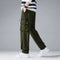 Pantalones Khaki Utility Holgados para Hombre - Estilo Casual Versátil