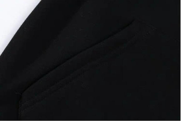 Sudadera con Capucha de Color Sólido para Mujer
