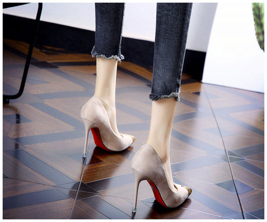 Tacones Altos Puntiagudos con Punta Metálica - Diseño Versátil y Elegante - Image 21
