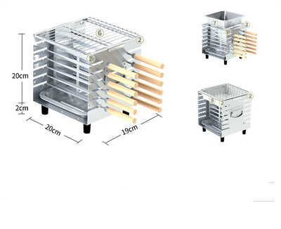 Horno BBQ Interior Comercial sin Humo - Image 3