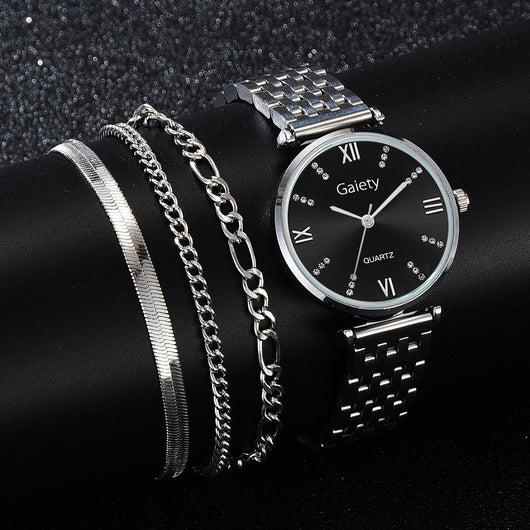 Reloj de Cuarzo Elegante para Mujer con Diamantes y Diseño de Moda - Image 7