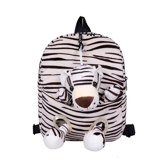 Mochila Infantil Peluche Lindas Caricaturas con Doble Tirante para Preescolar - Image 8