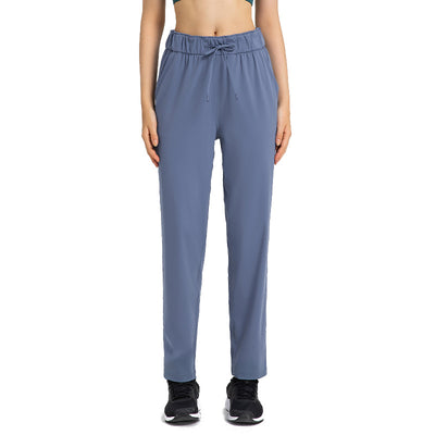 Pantalones Rectos Cintura Elástica Ajustable para Mujer - Image 2