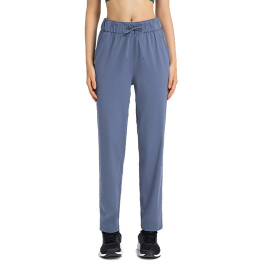 Pantalones Rectos Cintura Elástica Ajustable para Mujer - Image 2