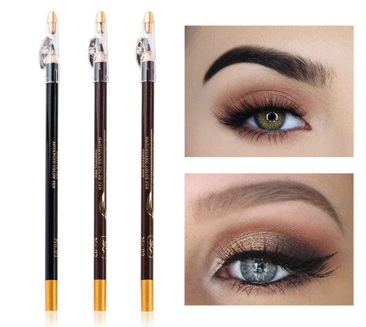 Lápiz Multifunción para Cejas, Barba y Delineador con Sacapuntas - Image 20