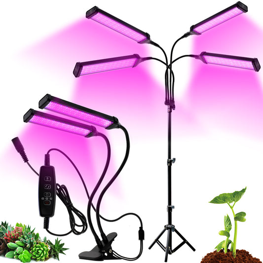 Luz LED de Crecimiento Rojo-Azul con USB, Temporizador y Atenuación para Plantas de Interior - Image 2