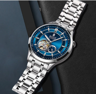 Reloj Automático Mecánico Impermeable con Esfera Luminiscente para Hombre - Image 3