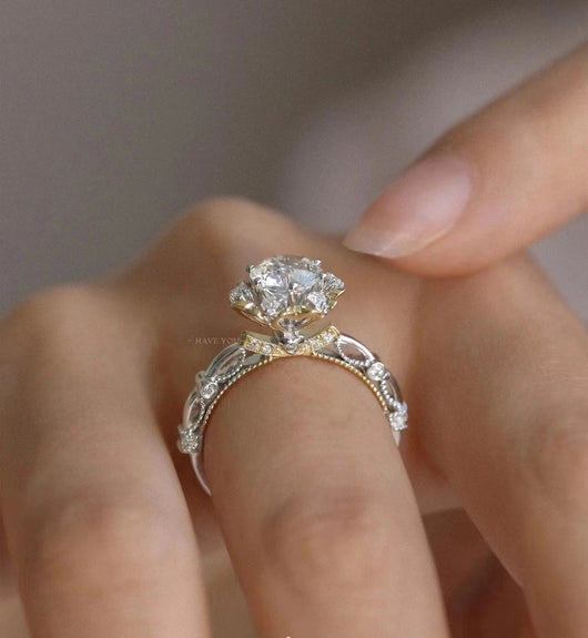 Anillo de Bodas Mosonite Alta Pureza - Image 8