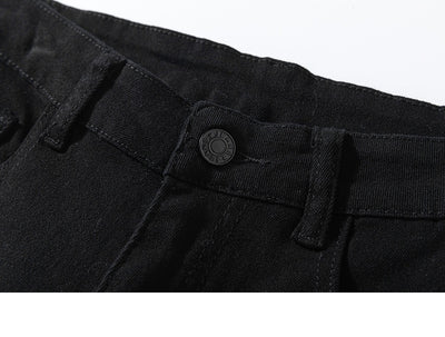 Jeans Negros Rotos Estilo Urbano para Hombre - Image 18