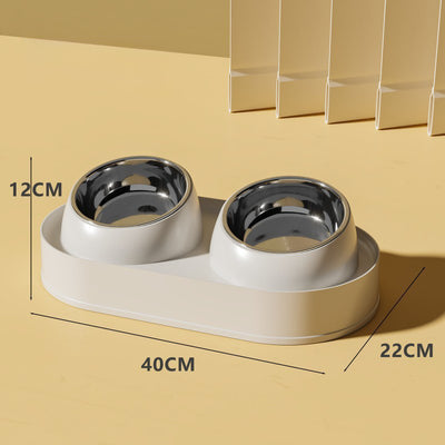 Comedero Doble Elevado para Mascotas con Protección Cervical y Base Antideslizante - Image 7