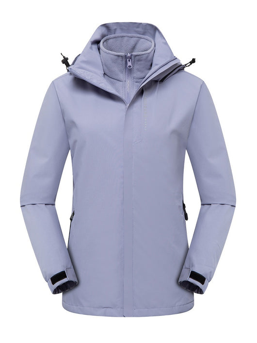 Chaqueta Impermeable Desmontable con Forro Polar - Abrigo 2 en 1 - Image 4