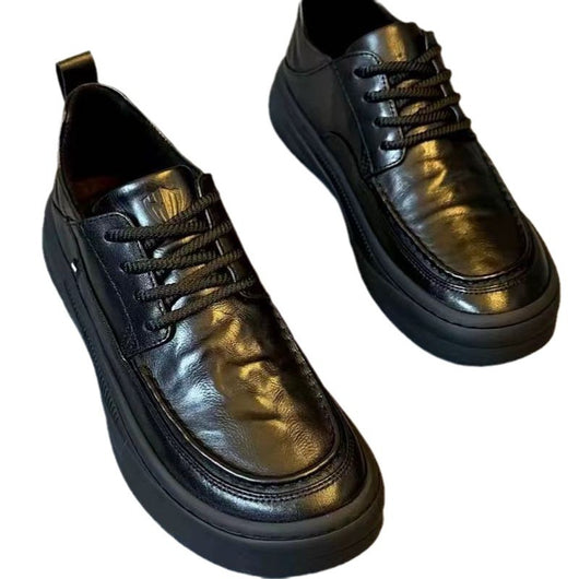 Zapatos de Cuero Ligeros para Hombre con Suela Suave y Cómoda - Image 5