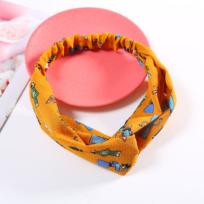 Diadema Coreana de Tela Cruzada - Image 4