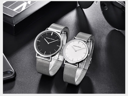 Reloj de Pareja Minimalista Resistente al Agua - Image 9