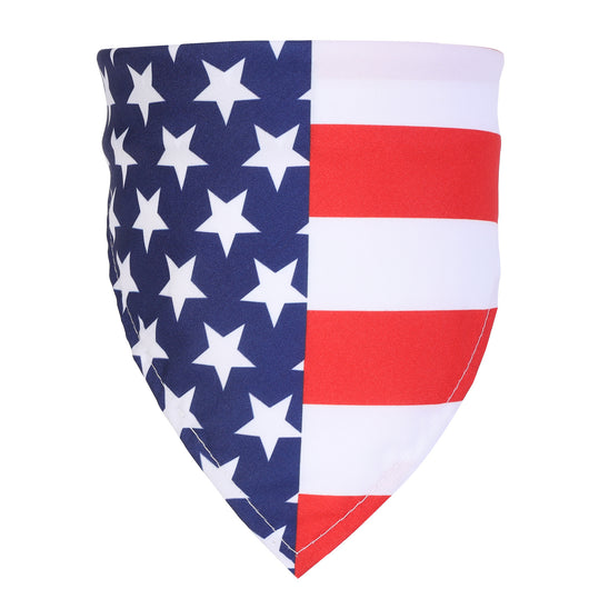 Babero Bandera Americana para Mascotas - Impresión de Capa Única - Image 6