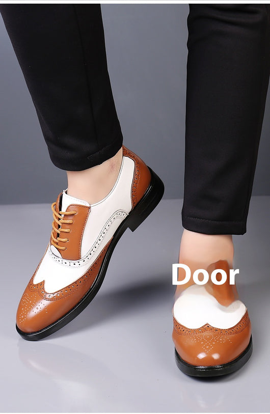 Zapatos de Cuero para Hombre Elegancia Formal y Casual - Image 17