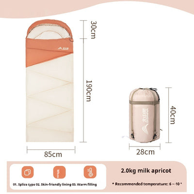 Saco de Dormir Térmico Aislado para Camping y Viajes en Climas Fríos - Image 6
