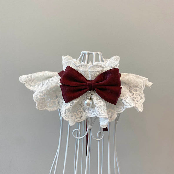 Collar Decorativo para Gatos con Moño y Campana