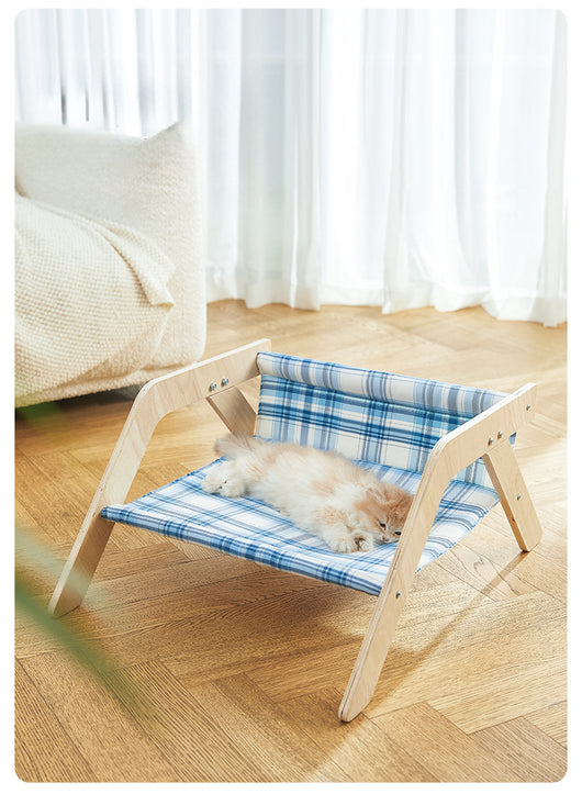 Cama Elevada para Gatos con Hamaca de Playa - Nido de Descanso Confortable - Image 12