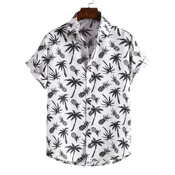 Camisa Hawaiana Manga Corta para Hombre