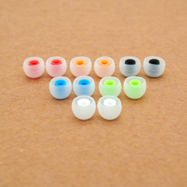 Fundas de Silicona Bicolor para Audífonos