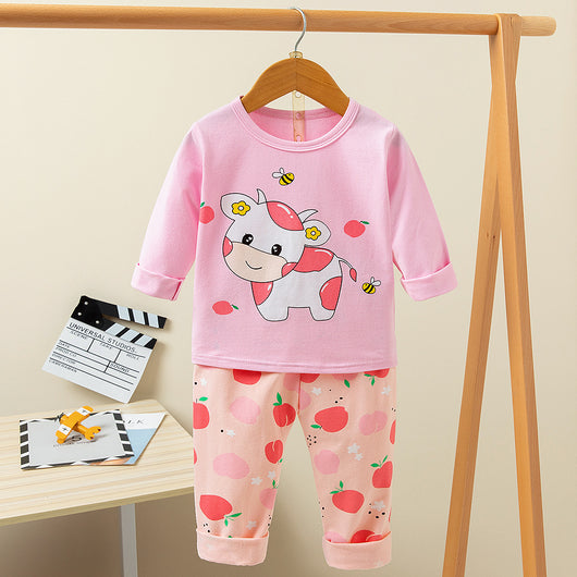 Pijama Infantil Estampado con Diseños Divertidos - Conjunto Cómodo para Casa - Image 22