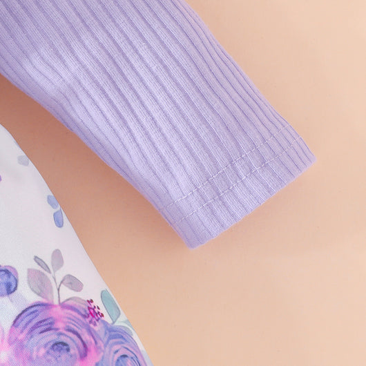 Vestido de Bebé Triangular Estampado Floral - Image 17