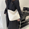 Bolso Tote Casual de Gamuza Frost con Gran Capacidad