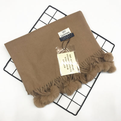 Bufanda Larga Mujer Otoño Invierno - Colores Sólidos Elegantes - Image 15