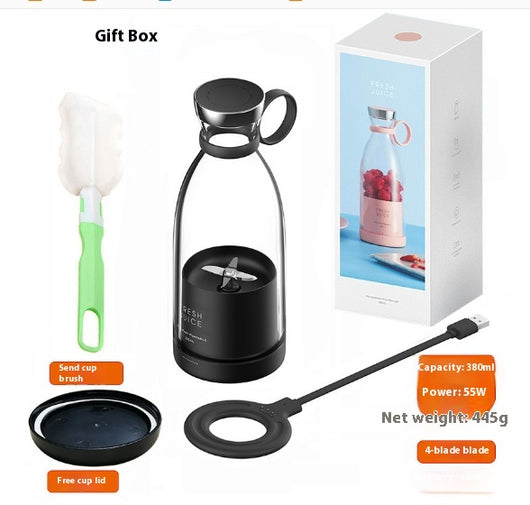 Licuadora Portátil Eléctrica Recargable USB 350ml - Batidora de Viaje Multifunción - Image 21