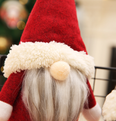 Muñeco Navideño sin Rostro para Decoración de Ventana - Image 18