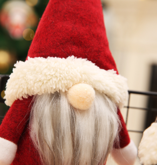 Muñeco Navideño sin Rostro para Decoración de Ventana - Image 18
