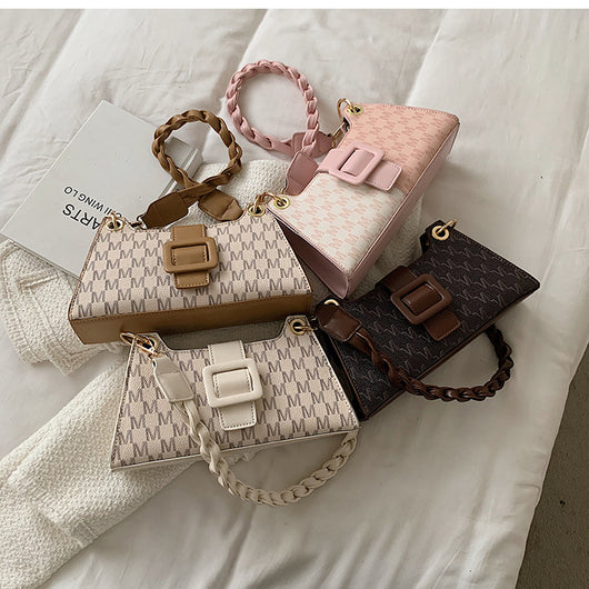 Bolsa Cruzada Asimétrica con Correa de Hombro