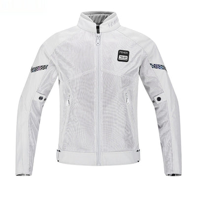 Chaqueta de Malla Transpirable para Motociclismo - Abrigo Deportivo para Hombre - Image 7