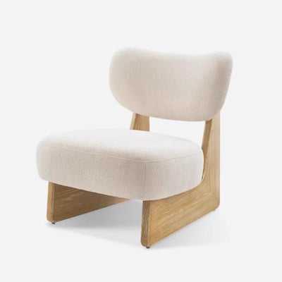 Sillón de Diseño Wabi-Sabi en Tela Única - Image 9