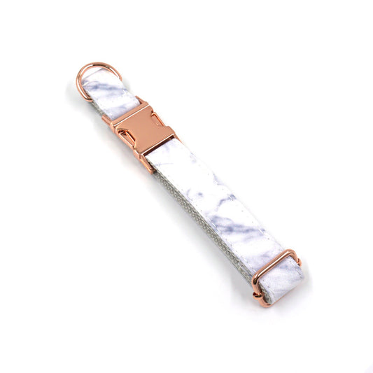 Collar para Mascota con Estampado de Mármol Elegante y Simple - Image 2