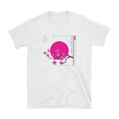 Camiseta Unisex con Estampado Floral de Ciruela - Diseño Personalidad - Image 5
