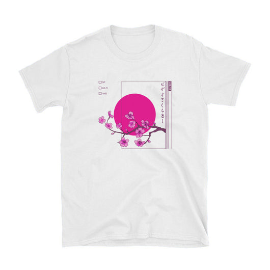 Camiseta Unisex con Estampado Floral de Ciruela - Diseño Personalidad - Image 5