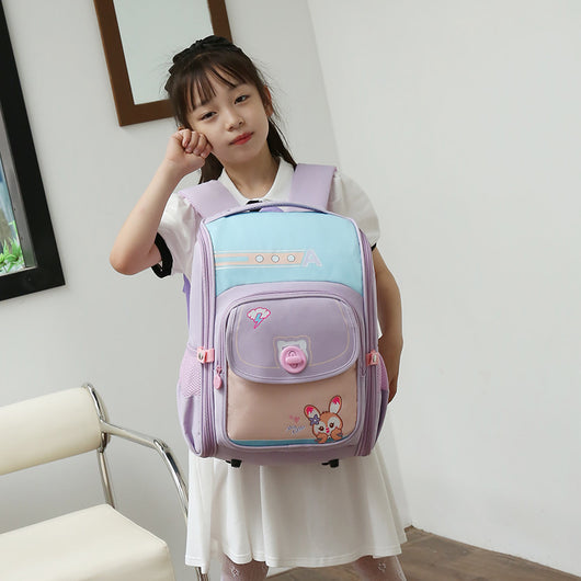 Mochila para Niña con Protección de Columna y Reducción de Carga