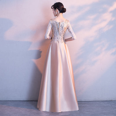 Vestido de Fiesta Elegante con Espalda Abierta - Image 4