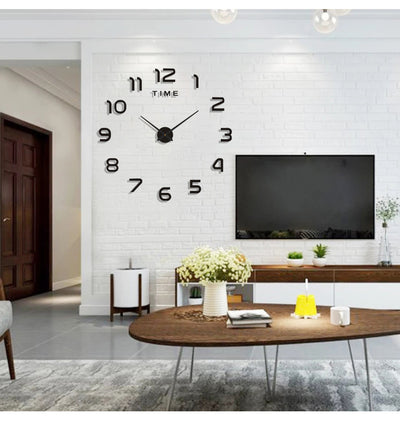 Reloj de Pared Silencioso con Luz Nocturna y Adhesivos Decorativos - Image 18