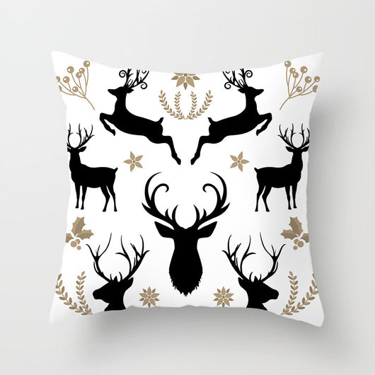 Funda de Almohada Navideña Árbol Abrazador de Poliéster Leisure - Image 3