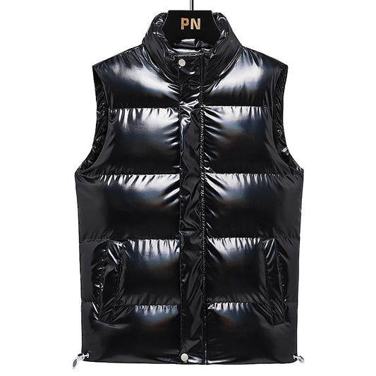 Chaleco Acolchado de Algodón para Hombre - Estilo Tendencia