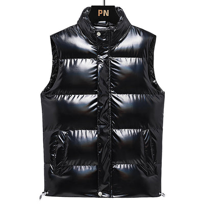Chaleco Acolchado de Algodón para Hombre - Estilo Tendencia