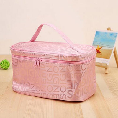 Bolsa Cosmética Portátil Estilo Bento con Compartimentos - Image 20