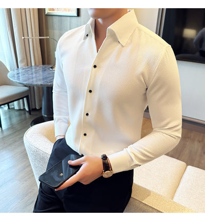 Camisa Térmica Textura Waffle Cuello V Manga Larga - Image 30