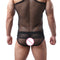 Chaleco Deportivo de Malla para Hombre - Talla Grande