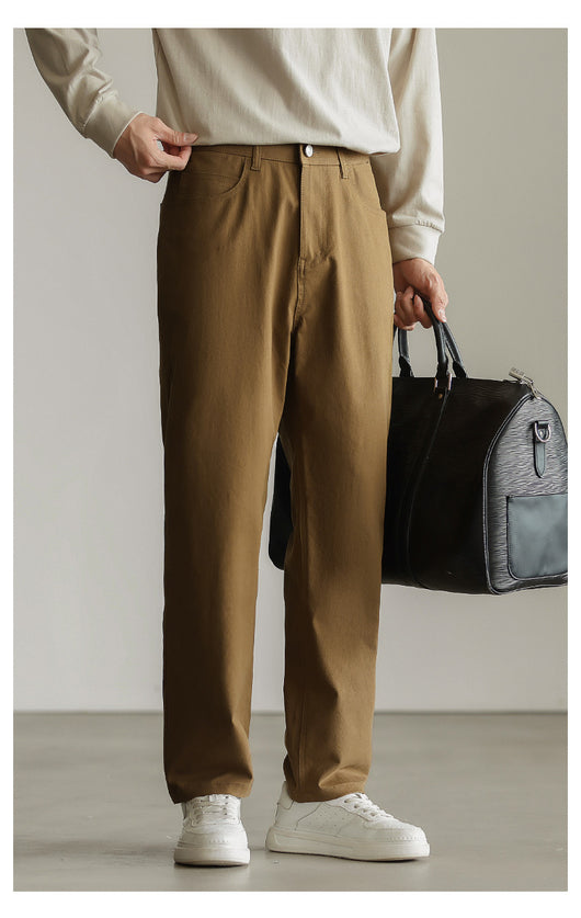 Pantalón Cropped Recto de Mezclilla Elástica - Image 18