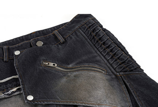 Jeans Deconstruidos con Desgaste Original - Image 23