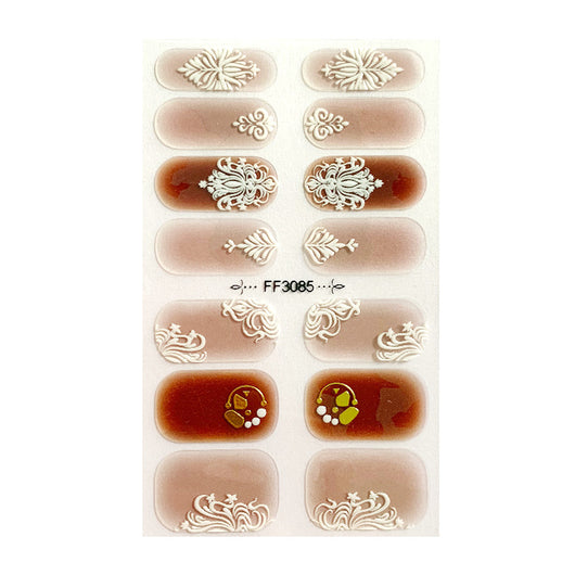 Pegatinas de Uñas 3D con Relieve Embossed - Image 3